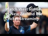 watch cricket New Zealand vs West Indies live from Wellington