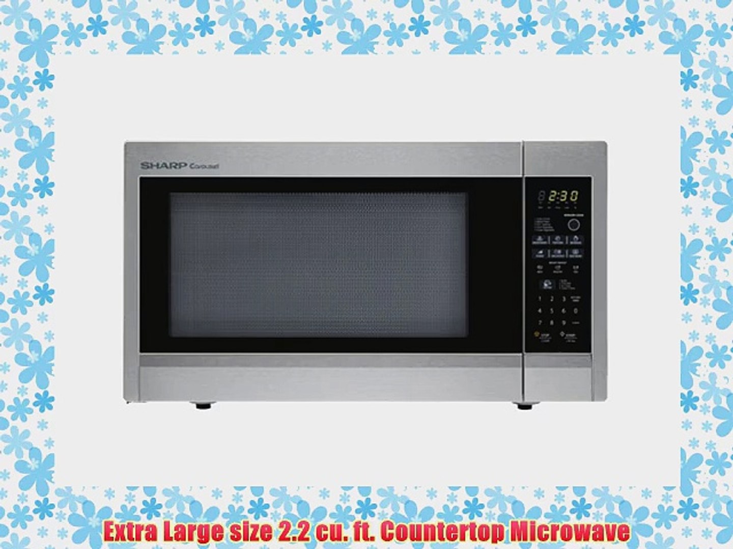 2 2 Cu Ft 1200w Carousel Countertop Microwave Video Dailymotion