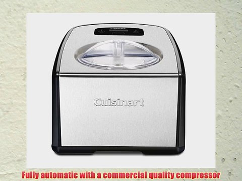 Cuisinart ICE-100 Compressor Ice Cream and Gelato Maker