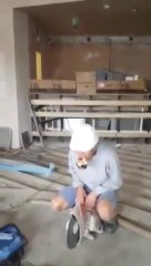 So amazing Superbike impression with a saw!