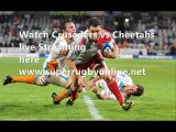 Live Crusaders vs Cheetahs 21 March Super Rugby