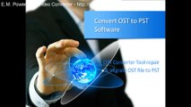 OST to PST Converter Software- solution to convert OST to PST