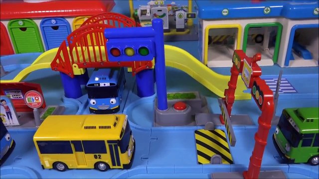 타요 로보카폴리 도로놀이 뽀로로 4 헬로카봇 다이노포스 미니특공대 Tayo, Robocar Poli bus Road Track