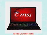 MSI Computer GE60 APACHE-629 9S7-16GH11-629 15.6-Inch Laptop