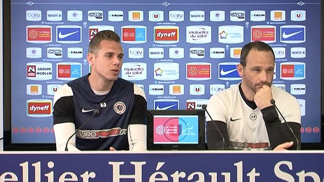 K. Bérigaud et S. Paganelli avant ETGFC vs MHSC (30ème journée L1)