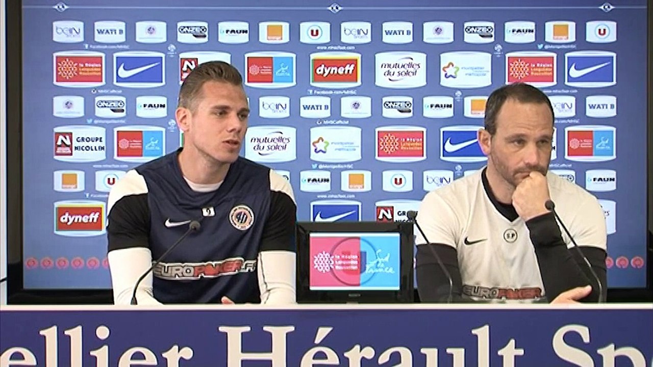 K. Bérigaud et S. Paganelli avant ETGFC vs MHSC (30ème journée L1)