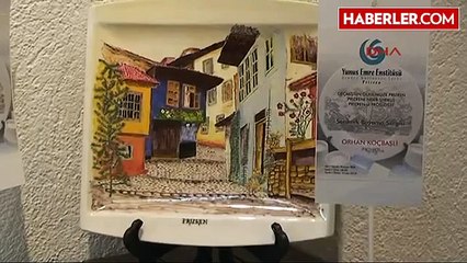 Yunus Emre Merkezi'nin Kosova'da Açtığı Sergide Atatürk Resmi Büyük İlgi Gördü
