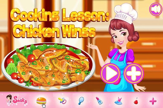 Cooking Games » Cooking Lesson - Chicken Wings Baking Game