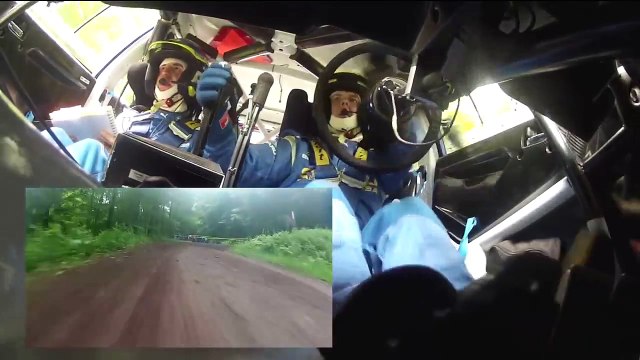 Petite session de rallye à grande vitesse dans une Subaru avec la Subaru Team USA et David Higgins at STPR 2012