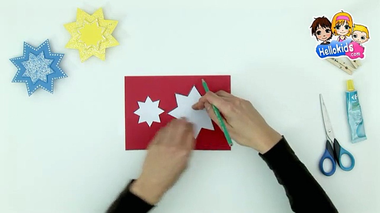 Como fazer uma estrela de decoração