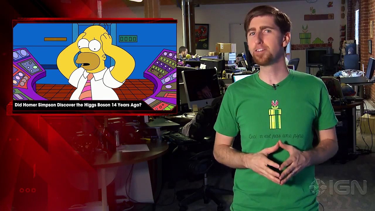 Did Homer Simpson Discover the Higgs Boson 14 Years Ago - IGN News
