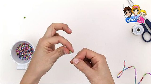 Como fazer uma pulseira espiral