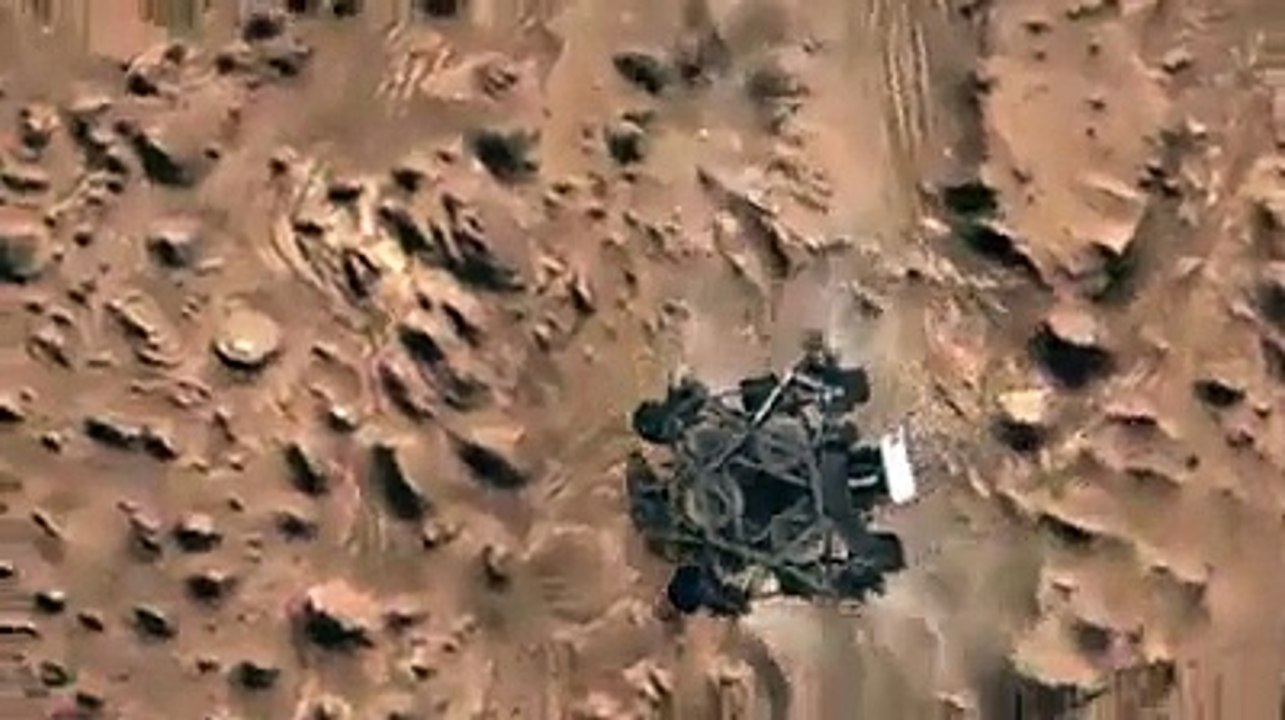 How rocket works on mars