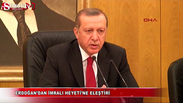 Erdoğan'dan flaş İmralı çıkışı!