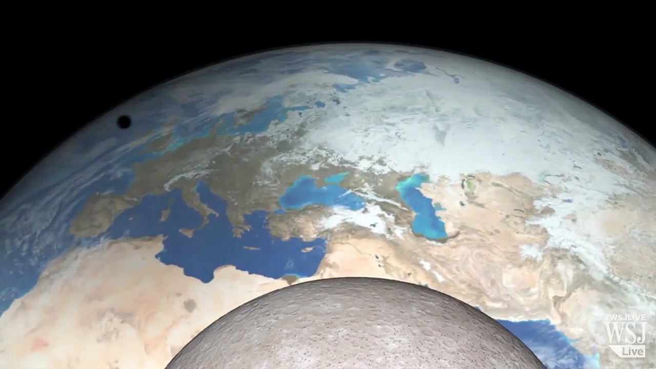 Solar Eclipse Offers Viewers a Celestial Treat