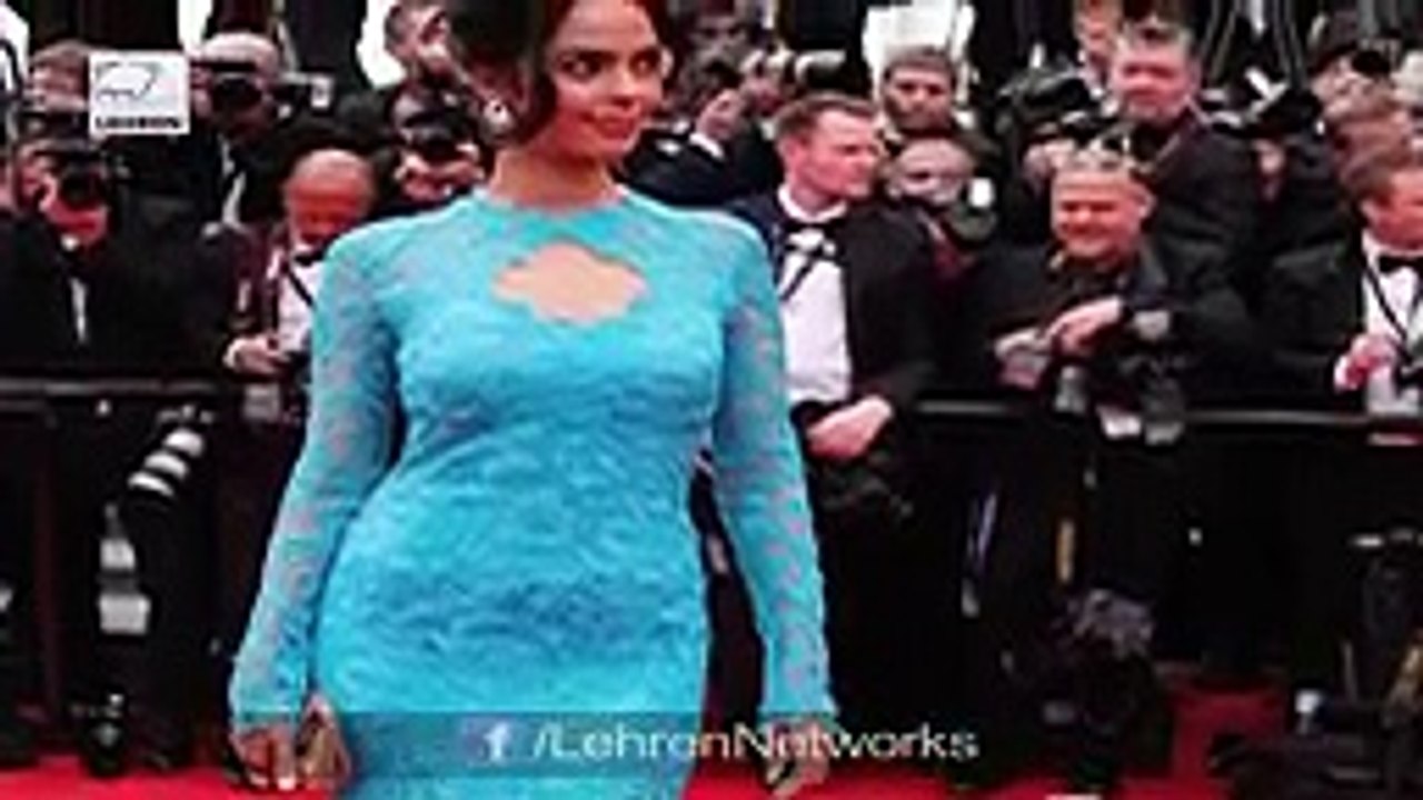 Mallika Sherawat @ Cannes 2014 Red Carpet.mp4
