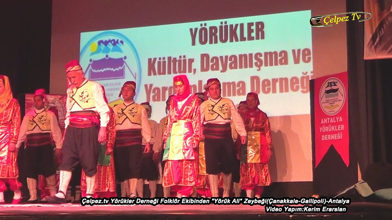Çelpez.tv Yörükler Derneği Folklör Ekibinden "Yörük Ali" Zeybeği(Çanakkale-Gallipoli)-Antalya