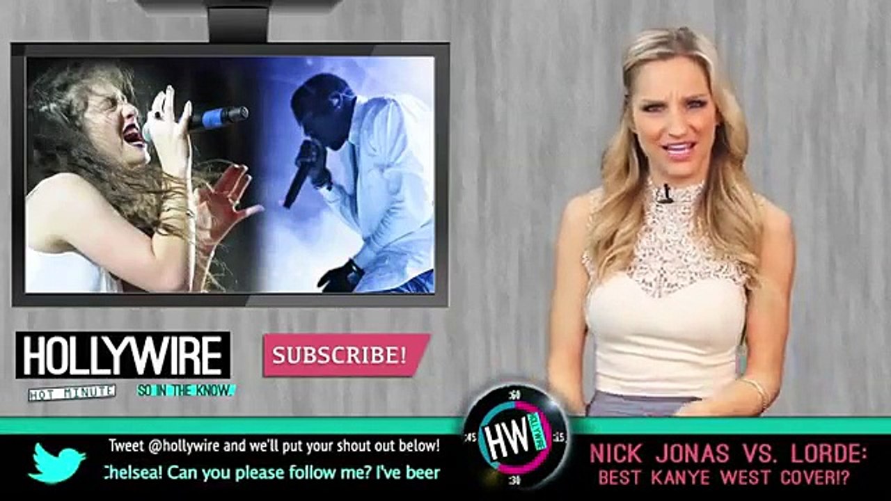 Fight Between Nick Jonas_ Lorde & Kanye West Cover 2015