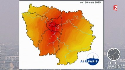 Pic de pollution : pas de circulation alternée à Paris