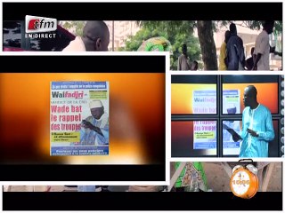 Revue de presse Tfm du 20 mars 2015