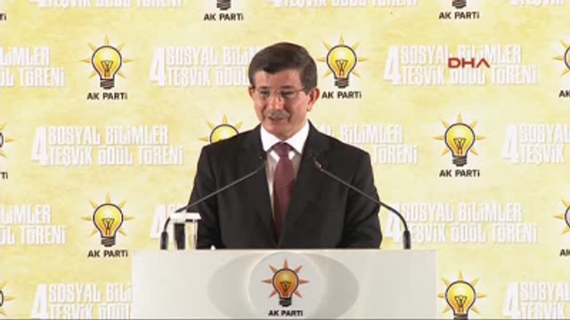 Davutoğlu, AK Parti 4. Sosyal Teşvik Ödül Töreni'ne Katıldı 4