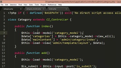 Episode-8 Codeigniter View Data From Database