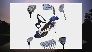 Linksman Golf X7 Mens Left Handed Complete Golf Set with Stand Bag
