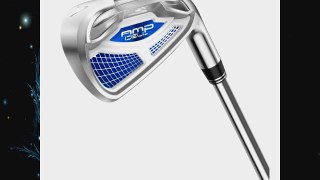 Cobra Amp Cell Mens Blue Iron Set Right Hand Steel Stiff 4GW