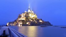 Grandes marées au  Mont Saint-Michel