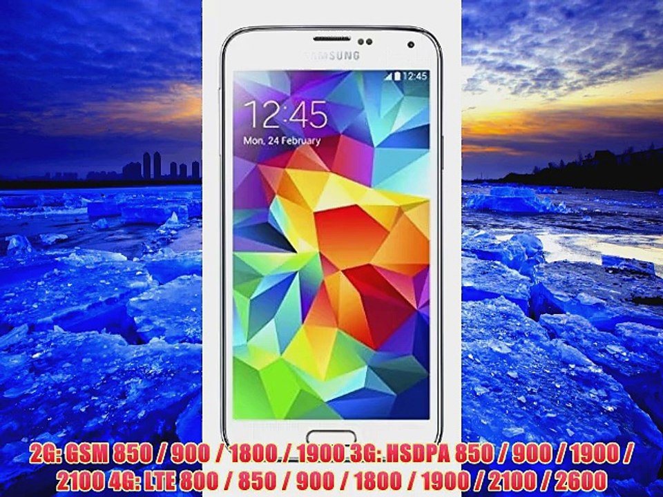 Samsung Korea Galaxy S5 G900F 4G LTE QuadCore 25 GHz Krait 400 Processor 16GB International Unlocked Version Cell Phone