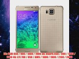 Samsung Galaxy Alpha G850M 4G LTE Unlocked GSM OctaCore Android44 KitKat Smartphone Frosted Gold