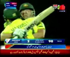 Australia thrashes Pakistan, reaches semis