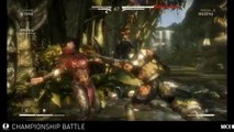 Mortal Kombat X - Mileena vs Kitana Gameplay