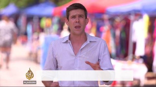 Vanuatu's climate minister inspects cyclone Pam damage