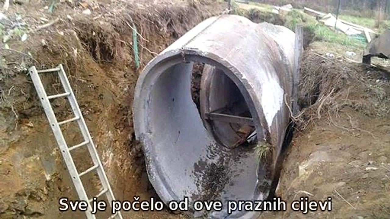 Hobbit kuća od cijevi