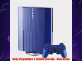 Sony PlayStation 3 250GB Console Blue Azure