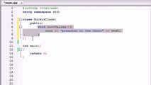 Buckys C   Programming Tutorials - 12 - Introduction to Classes and Objects