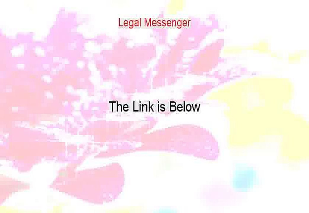 Legal Messenger Download Free (Download Now)