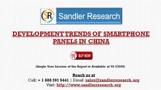 Development Trends of Smartphone Panels in China