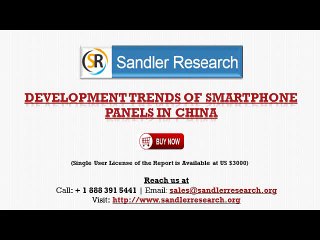 Development Trends of Smartphone Panels in China