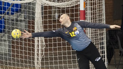 FCB Handbol: Entrenamiento de porteros