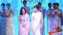 Dia Mirza On Ramp @ Lakme Fashion Week 2015 | Designer Anavila Mishra