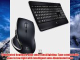 Logitech Wireless Performance Combo MX800 Illuminated Wireless Keyboard and Mouse 920006237