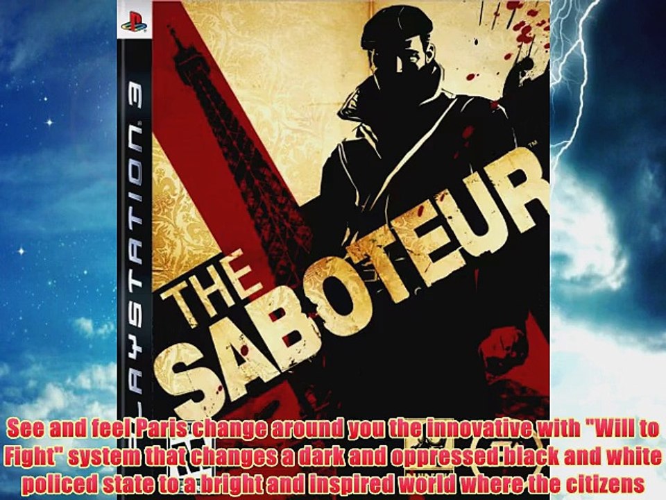 The Saboteur Playstation 3