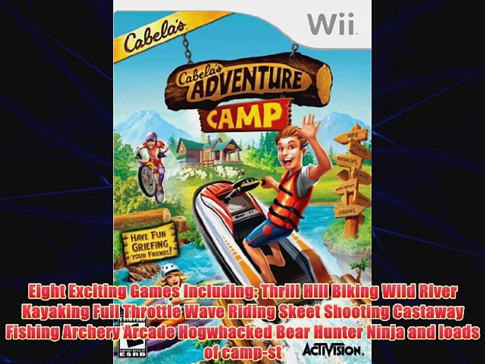 Cabelas Adventure Camp Nintendo Wii