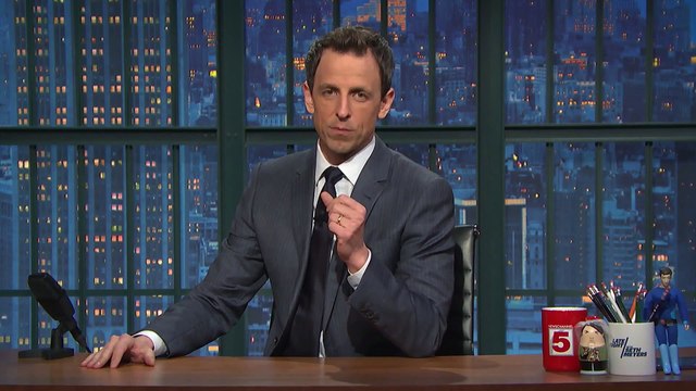 Seth Meyers se saoule pour la Saint-Patrick