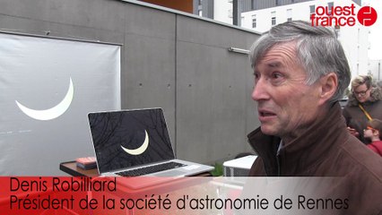 Rennes : sale temps pour l'éclipse de soleil