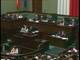 Poseł Anna Paluch - Wystąpienie z dnia 20 marca 2015 roku.