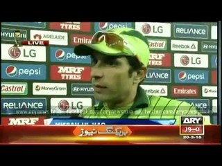 Last after match presentation of Misbah-ul-Haq-allmovieschoice.com