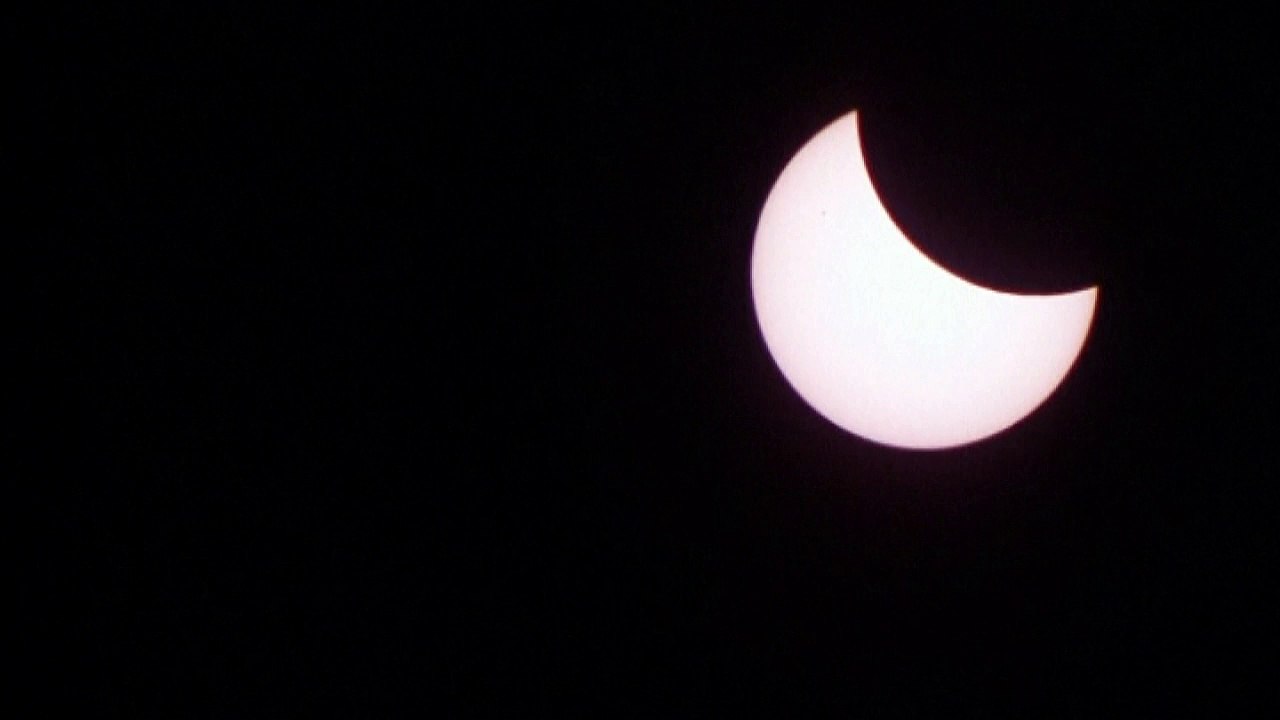The wonder of a solar eclipse